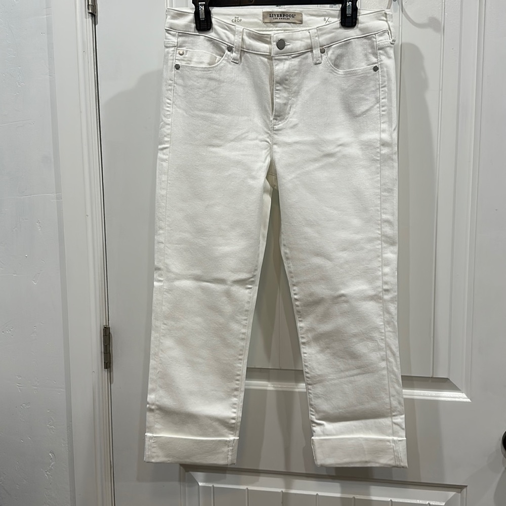 NWOT~LIVERPOOL LOS ANGELES ROLL CUFF
SKINNY CARPRI JEAN SIZE 8/29